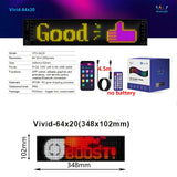 Devil Eye LED Matrix Pixel Panel Display Screen Flexible RGB Car Graffiti Scrolling Text Animation Shop Reminder Light Bluetooth