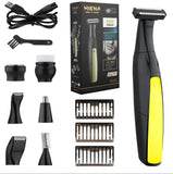 7 in 1 Shaver Men's Multifunctional Rechargeable Earbrow Nose Hair Trimmer Bikini Line Sensitive Shaver Hair Shaving Trimmer