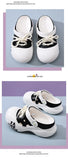 2026 New DIY Lace-up Fashion Clogs For Women Platform Slippers Thick Sole Summer Shoes Female Street Sandals Home Beach Slides
