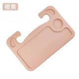 Multifunctional Car Laptop Desktop Stand Portable Eating Office Car Steering Wheel Table Stand Beverage Food Coffee Tray Board