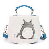 Cute Totoro Print Crossbody Bag Women PU Leather Handbag Casual Shoulder Bag For Shopping Daily Use & Perfect Gift For Anime Fan