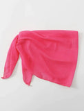 2025 Beach Skirt Women Swimsuit Solid Color Block Swimwear Female Bather Bathing Swimming Suit Summer Beachwear