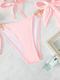 2026 Halter Rhinestone Diamond Bikini Women Swimsuit Female Swimwear Two-piece Bikini Set High Cut Bathing Suit Swim Beach Wear
