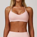 Sports Bra High Lmpact Sports Bra Sexy Yoga Fitness Top Women Sports Underwear Push-Up Bra Sportswear Workout Sports Top Female