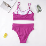 0XL - 4XL 7 Colors Bikini Plus Size Large Size Swimwear Women Swimsuit Female Two-Pieces Bikini Set Bather Bathing Suit V3774B