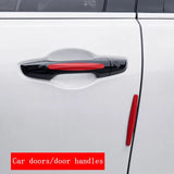 6/4 Piece Universal Front Rear Bumper Corner Protector Guard Car Anti-collision Protection Decoration Strip Car Accessories New