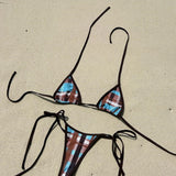 Swimsuit For Women Push Up Bikinis 2026 Sexy Swimwear Female Bikini Set Brazilian Biquini Print Bathing Suit Summer Beachwear