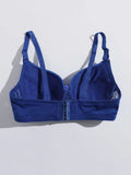 Lace Underwire Bra for Women Push Up Bra Sexy Lingerie Comfortable solid color bra for daily wear D176
