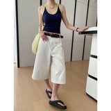 Sports vest U-neck slim fit camisole bottoming T-shirt