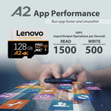 Lenovo Compact SD Cards Memory Card Micro TF SD TF Cards 1TB 64GB 256GB Backup Ready Proof HD V10 for Mobile / Nintendo Switch