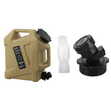 12L/10L Portable Camping Water Jug with Faucet Water Tank for Car Drinking Carrier Camping Large Capacity Water Storage Bucket
