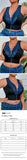 Plus Size Sexy Lingerie Set, Floral Embroidery Front Zipper Plunge Bra, Wireless Push-up New Arrival