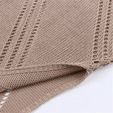 Sexy Hollow Out Crochet Knitted Tunic Beach Cover Up Cover-ups Beach Dress Beach Wear Beachwear Female Women Long Dress V4531