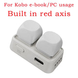 New Keypad Dual Button E-book Page Turner For Tablet Mobile Phone Blue Tooth Remote Control Swipe Short Videos For Android/IOS