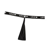 1pcs Letter Low Waist Fashion Sexy Women Thongs Sexy Lingerie Breathable Lady G-string Underwear T-back Black Female Panties