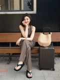 2026 New Arrivals Summer Fashion Black Flip Flops Flat Sandals Women Leisure White Slides Shoes Comfy Walking Beach Footwear