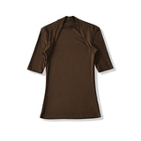 AP26018-26 Spring Korean Version Slim Fit Off-Shoulder Macaron Color Pullover T-Shirt SDRP