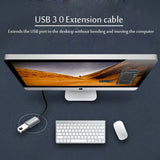 USB 3.0 / 2.0  Extension Cable Male to Female Extender Cable Fast Speed USB 3.0/2.0 Extended for laptop PC USB 3.0 Extension