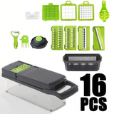 5-in-1 Food Chopper Suitable for Handheld Slicers, Dicers, Graters Multifunctional Vegetable Chopper Kitchen Tool