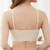 Seamless Bra Push Up Bras For Women Ice Silk Underwear Sports Fitness Bra Sexy Lingerie No Steel Ring Soft Support Bra