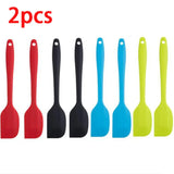 2Pcs Silicone Spatula Set for Baking and Cooking