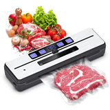 Home Vacuum Sealer Machine with Dual Pump & Dual Seal Built-in Bag Cutter Automatic Food Sealer with External Vacuum System