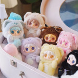 Yooki Take a Bite of Bear Series Blind Box Cute Action Figure Surprise Mystery Bag Vinyl Plush Doll Pendant Home Ornaments Gifts