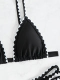 ZTVitality Sexy Push Up Floral Print Bikini Set 2025 New Arrival Padded Bra Whip Stitch Swimsuit Women's Swimwear Summer Biquini