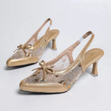 Top Quality Luxury Womens Sandal Casual Lace Flat Fashion Embroidered Muller Shoes Designer Silk Leather Soled High Heel
