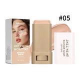 Skin Tint Foundation Stick With Moisturizing Long-Lasting Coverage