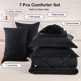 EasYum Bedding Sets 5 To 7 Piece Comforter Sheet Pillowcases
