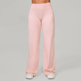 Women Straight Yoga Leg Bottoms Soft Stretchy Fabric Women's Yoga Pants GYM Sweat-Wicking Properties Running Sport Trousers