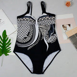Swimwear Women  One Piece Swimsuit Push Up Sexy Bathing Suit Women Swimming for Beach Wear Monokini Plus Size Swimwear