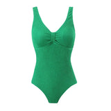 Black One Piece Swimsuit Female 2026 Crinkle Swimwear Women Slim Bathing Suits Summer Beach Wear Sports Monokini Swimming Pool