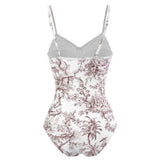 2026 New Arrival Push Up Women Bikini Set Floral Printed Ruffle Bikinis Strappy Bandage Swimwear Brazilian Biquini Bathing Suit