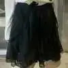 Lace Tulle Skirt Women Sweet Elegant Korean Style Ruffle Skirts Vintage Streetwear Irregular Layered Skirts Fashion Women O4RB