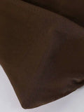 Brown Shaping Fishbone Tube Top Women's Vest Sexy High Waist Slim Fit Fashion Non-Slip Strip Zipper Bustier Bra Solid Color 2C92