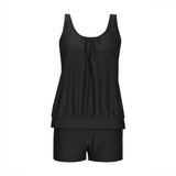 2026 Pinted Floral Tankini Two Pieces Swimsuit Women Vintage Swimwear Female Bathers Bathing Swimming Swim Suit Beachwear