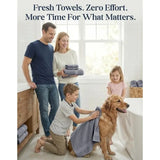 Luxury 16-Piece Bath Towel Set With Washcloths Included