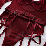 Sexy Lingerie Super Hot Women's Underwear Sets Sexy Ensemble Lingeries Femmes Female Bra Set Erotic Lingerie Woman Pyjama-sets