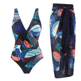 2026 Print Swimsuit One Piece & Swim Dress Sexy Swimwear Women Bathing Suit Padded Beachwear Swimming Summer