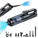 Car vacuum cleaner wireless one-button dust dump high-power portable vacuum cleaner large suction mini handheld vacuum cleaner