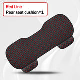 Kcimo Pu Leather Car Seat Cover Seat Back Soft Cushion Universal Front and Rear Car Seat Cushion Chair Carpet Pad Four Seasons
