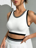 Seamless Women Sporty Top Women Sleeveless Tops T-shirt Sportswear Woman Gym Tank Top Sports Yoga T-shirts Female Clothing