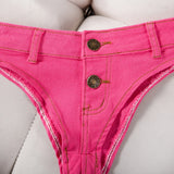 Sexy Low Waist Mini Denim Shorts Women Summer Beach Short Pants Jeans Woman Fashion Womens Club Party Jean Micro Shorts LTMW