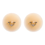Toucheart Solid State Rubber Nipple Patch Invisible and Traceless Solid Chest Patch For Women Breast Patch Nipple Decoration New