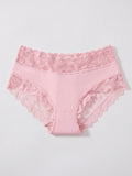 3PCS/Set Women's Sexy Lace Panties High Waist Hollow Out Briefs Breathable Underwear Female Elastic Soft Lingerie XS-XXL