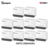 SONOFF ZBMINIR2 Extreme Zigbee Smart Switch Detach Relay External Switch Remote Control via eWeLink Compatible With Zigbee Hub