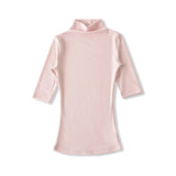 New Pure Desire Style High Neck Slim Fit Base Solid Color Casual T-Shirt Charming For Woman Elegant Fashion Soft T-Shirt M8IL