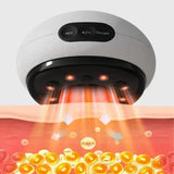 Electric Cupping massage Guasha Scraping EMS Body massager Vacuum Cans Suction Cup IR Heating Fat Burner Slimming Body Massger
